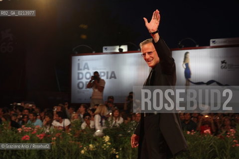 Italy, Venice - September 06th, 2009.66th VENICE INTERNATIONAL FILM FESTIVAL - FILM:WHITE MATERIAL. RED CARPET - THE ACTOR CHRISTOPHER LAMBERT