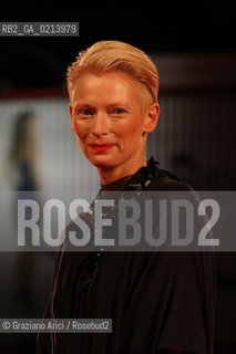 Italy, Venice - September 06th, 2009.66th VENICE INTERNATIONAL FILM FESTIVAL - FILM:CAPITALISM: A LOVE STORY. RED CARPET - THE ACTRESS TILDA SWINTON ATTENDS THE PREMIERE