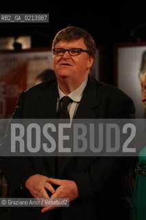 Italy, Venice - September 06th, 2009.66th VENICE INTERNATIONAL FILM FESTIVAL - FILM:CAPITALISM: A LOVE STORY. RED CARPET - THE DIRECTOR MICHAEL MOORE.