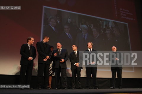 Italy, Venice - September 06th, 2009.66th VENICE INTERNATIONAL FILM FESTIVAL - .GOLDEN LION FOR LIFETIME ACHIEVEMENT TO JOHN LASSETER AND THE PIXAR DIRECTORS.
