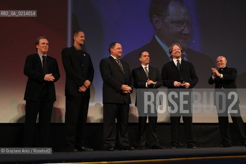 Italy, Venice - September 06th, 2009.66th VENICE INTERNATIONAL FILM FESTIVAL - .GOLDEN LION FOR LIFETIME ACHIEVEMENT TO JOHN LASSETER AND THE PIXAR DIRECTORS.