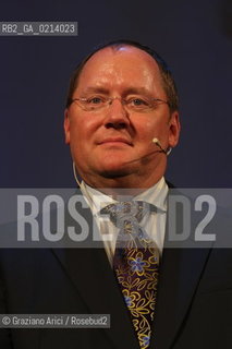 Italy, Venice - September 06th, 2009.66th VENICE INTERNATIONAL FILM FESTIVAL - .GOLDEN LION FOR LIFETIME ACHIEVEMENT TO JOHN LASSETER AND THE PIXAR DIRECTORS. THE DIRECTOR JOHN LASSETER