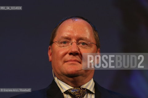 Italy, Venice - September 06th, 2009.66th VENICE INTERNATIONAL FILM FESTIVAL - .GOLDEN LION FOR LIFETIME ACHIEVEMENT TO JOHN LASSETER AND THE PIXAR DIRECTORS. THE DIRECTOR JOHN LASSETER