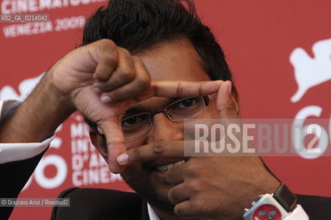 Italy, Venice - September 07th, 2009.66th VENICE INTERNATIONAL FILM FESTIVAL - FILM: AHASIN WETEI (BETWEEN TWO WORLDS). THE DIRECTOR VIMUKTHI JAYASUNDARA.