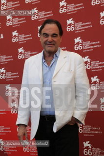 Italy, Venice - September 06th, 2009.66th VENICE INTERNATIONAL FILM FESTIVAL - FILM: SOUTH OF THE BORDER. THE DIRECTOR OLIVER STONE