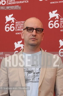 Italy, Venice - September 06th, 2009.66th VENICE INTERNATIONAL FILM FESTIVAL - FILM: THE INFORMANT! - THE DIRECTOR STEVEN SODERBERGH