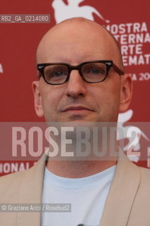 Italy, Venice - September 06th, 2009.66th VENICE INTERNATIONAL FILM FESTIVAL - FILM: THE INFORMANT! - THE DIRECTOR STEVEN SODERBERGH