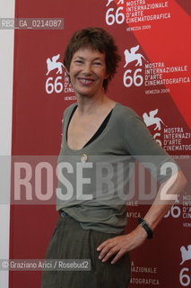 Italy, Venice - September 06th, 2009.66th VENICE INTERNATIONAL FILM FESTIVAL - FILM: 36 VUES DU PIC SAINT LOUP. THE ACTRESS JANE BIRKIN