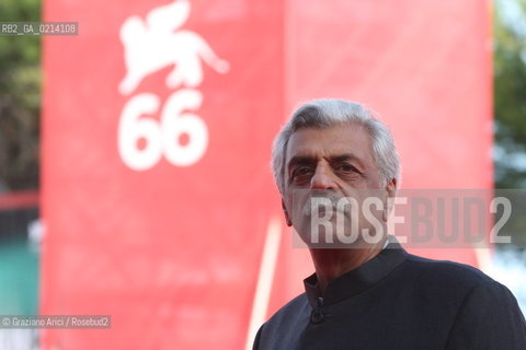 Italy, Venice - September 06th, 2009.66th VENICE INTERNATIONAL FILM FESTIVAL - RED CARPET FILM: SOUTH OF THE BORDER.  THE SCREENWRITER TARIQ ALI..