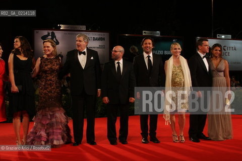 Italy, Venice - September 07th, 2009.66th VENICE INTERNATIONAL FILM FESTIVAL - RED CARPET FILM: THE INFORMANT! - MATT DAMON AND THE CAST ATTEND THE PREMIERE.