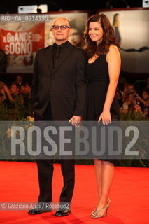 Italy, Venice - September 07th, 2009.66th VENICE INTERNATIONAL FILM FESTIVAL - RED CARPET FILM: THE INFORMANT! - THE DIRECTOR STEVEN SODERBERGH WITH HIS WIFE JULES ASNER