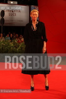 Italy, Venice - September 07th, 2009.66th VENICE INTERNATIONAL FILM FESTIVAL - RED CARPET - TILDA SWINTON
