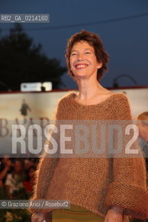 Italy, Venice - September 06th, 2009.66th VENICE INTERNATIONAL FILM FESTIVAL - RED CARPET FILM: 36 VUES DU PIC SAINT LOUP. THE ACTRESS JANE BIRKIN
