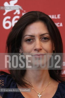 Italy, Venice - September 08th, 2009.66th VENICE INTERNATIONAL FILM FESTIVAL - FILM: LEBANON. THE ACTRESS REYMONDE AMSALLEM