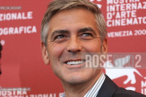 Italy, Venice - September 08th, 2009.66th VENICE INTERNATIONAL FILM FESTIVAL - FILM: THE MEN WHO STARE AT GOATS. THE ACTORS GEORGE CLOONEY.