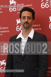 Italy, Venice - September 08th, 2009.66th VENICE INTERNATIONAL FILM FESTIVAL - FILM: THE MEN WHO STARE AT GOATS. THE DIRECTOR GRANT HESLOV.