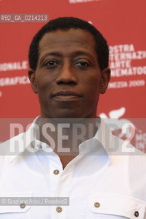 Italy, Venice - September 08th, 2009.66th VENICE INTERNATIONAL FILM FESTIVAL - FILM: BROOKLYNS FINEST. THE ACTOR WESLEY SNIPES
