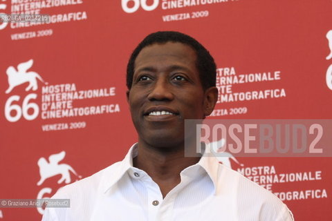 Italy, Venice - September 08th, 2009.66th VENICE INTERNATIONAL FILM FESTIVAL - FILM: BROOKLYNS FINEST. THE ACTOR WESLEY SNIPES