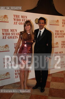 Italy, Venice - September 08th, 2009.66th VENICE INTERNATIONAL FILM FESTIVAL - CASINO PARTY - THE DIRECTOR GRANT HESLOV WITH HIS WIFE LISA