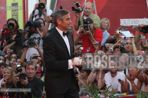 Italy, Venice - September 08th, 2009.66th VENICE INTERNATIONAL FILM FESTIVAL - RED CARPET FILM: THE MEN WHO STARE AT GOATS. THE ACTOR GEORGE CLOONEY