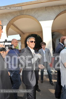 Italy, Venice - September 08th, 2009.66th VENICE INTERNATIONAL FILM FESTIVAL - FILM THE MAN WHO STARE AT GOATS - THE ACTOR GEORGE CLOONEY   ©Graziano Arici/Rosebud2 Italy, Venice - September