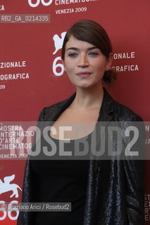 Italy, Venice - September 10th, 2009.66th VENICE INTERNATIONAL FILM FESTIVAL - FILM: SOUL KITCHEN. THE ACTRESS ANNA BEDERKE