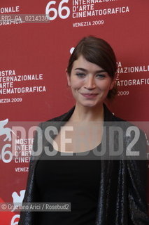 Italy, Venice - September 10th, 2009.66th VENICE INTERNATIONAL FILM FESTIVAL - FILM: SOUL KITCHEN. THE ACTRESS ANNA BEDERKE
