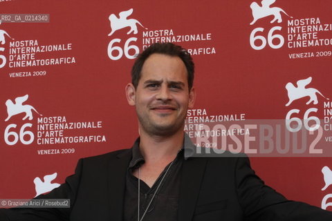 Italy, Venice - September 10th, 2009.66th VENICE INTERNATIONAL FILM FESTIVAL - FILM: SOUL KITCHEN. THE ACTOR MORITZ BLEIBTREU