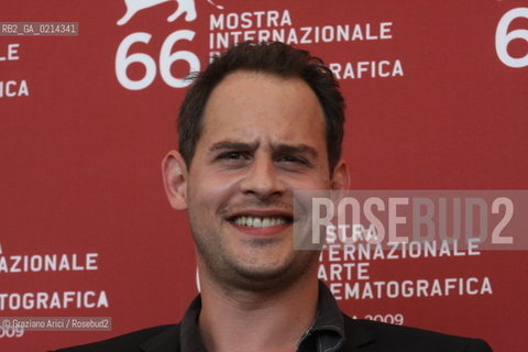 Italy, Venice - September 10th, 2009.66th VENICE INTERNATIONAL FILM FESTIVAL - FILM: SOUL KITCHEN. THE ACTOR MORITZ BLEIBTREU