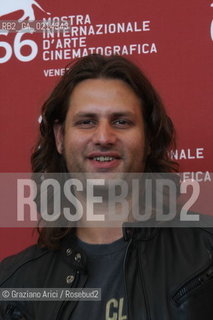 Italy, Venice - September 10th, 2009.66th VENICE INTERNATIONAL FILM FESTIVAL - FILM: SOUL KITCHEN. THE ACTOR ADAM BOUSDOUKOS