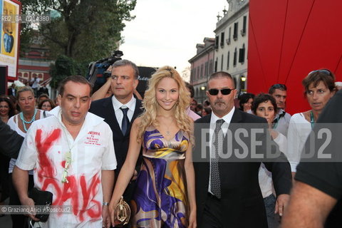 Italy, Venice - September 09th, 2009.66th VENICE INTERNATIONAL FILM FESTIVAL - NOEMI LETIZIA ARRIVES AT THE HOTEL EXCELSIOR DOCK  ©Graziano Arici/Rosebud2