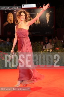 Italy, Venice - September 10th, 2009.66th VENICE INTERNATIONAL FILM FESTIVAL - REDCARPET FILM: LA DOPPIA ORA. THE ACTRESS KSENIA RAPPOPORT. ©Graziano Arici/Rosebud2