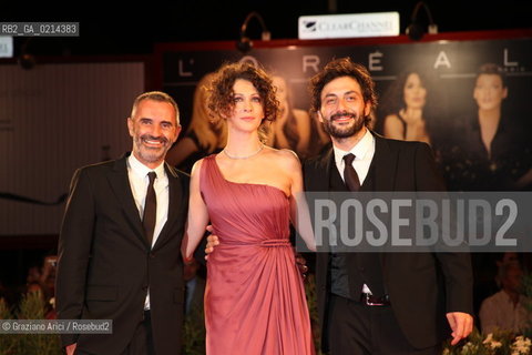 Italy, Venice - September 10th, 2009.66th VENICE INTERNATIONAL FILM FESTIVAL - REDCARPET FILM: LA DOPPIA ORA. DIRECTOR GIUSEPPE CAPOTONDI WITH ACTORS KSENIA RAPPOPORT AND FILIPPO TIMI ATTEND THE PREMIERE. ©Graziano Arici/Rosebud2