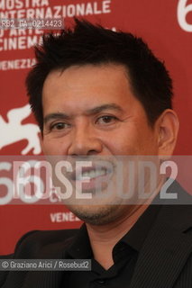 Italy, Venice - September 11th, 2009.66th VENICE INTERNATIONAL FILM FESTIVAL - FILM: LOLA. THE DIRECTOR BRILLANTE MENDOZA.