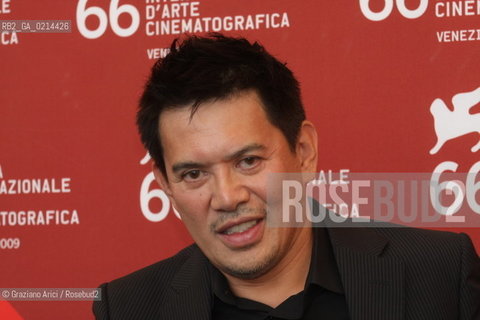 Italy, Venice - September 11th, 2009.66th VENICE INTERNATIONAL FILM FESTIVAL - FILM: LOLA. THE DIRECTOR BRILLANTE MENDOZA.