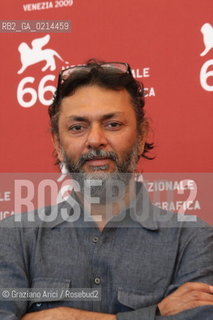 Italy, Venice - September 09th, 2009.66th VENICE INTERNATIONAL FILM FESTIVAL - FILM: DELHI - 6. THE DIRECTOR AND PRODUCER RAKEYSH OMPRAKASH MEHRA