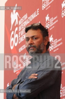 Italy, Venice - September 09th, 2009.66th VENICE INTERNATIONAL FILM FESTIVAL - FILM: DELHI - 6. THE DIRECTOR AND PRODUCER RAKEYSH OMPRAKASH MEHRA