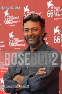 Italy, Venice - September 09th, 2009.66th VENICE INTERNATIONAL FILM FESTIVAL - FILM: DELHI - 6. THE DIRECTOR AND PRODUCER RAKEYSH OMPRAKASH MEHRA