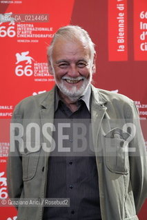 Italy, Venice - September 09th, 2009.66th VENICE INTERNATIONAL FILM FESTIVAL - FILM: SURVIVAL OF THE DEAD. THE DIRECTOR GEORGE A. ROMERO