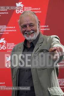 Italy, Venice - September 09th, 2009.66th VENICE INTERNATIONAL FILM FESTIVAL - FILM: SURVIVAL OF THE DEAD. THE DIRECTOR GEORGE A. ROMERO