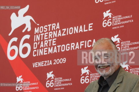 Italy, Venice - September 09th, 2009.66th VENICE INTERNATIONAL FILM FESTIVAL - FILM: SURVIVAL OF THE DEAD. THE DIRECTOR GEORGE A. ROMERO