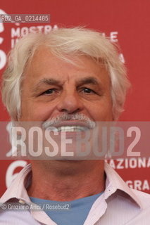 Italy, Venice - September 09th, 2009.66th VENICE INTERNATIONAL FILM FESTIVAL - FILM: IL GRANDE SOGNO. THE DIRECTOR MICHELE PLACIDO.
