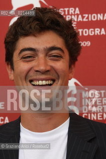 Italy, Venice - September 09th, 2009.66th VENICE INTERNATIONAL FILM FESTIVAL - FILM: IL GRANDE SOGNO. THE ACTOR RICCARDO SCAMARCIO.