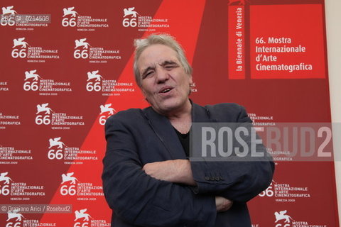 Italy, Venice - September 09th, 2009.66th VENICE INTERNATIONAL FILM FESTIVAL - FILM: NAPOLI NAPOLI NAPOLI. THE DIRECTOR ABEL FERRARA.