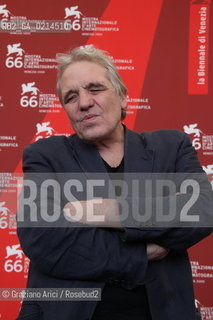 Italy, Venice - September 09th, 2009.66th VENICE INTERNATIONAL FILM FESTIVAL - FILM: NAPOLI NAPOLI NAPOLI. THE DIRECTOR ABEL FERRARA.