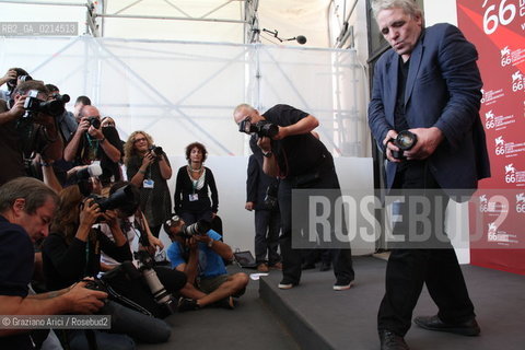 Italy, Venice - September 09th, 2009.66th VENICE INTERNATIONAL FILM FESTIVAL - FILM: NAPOLI NAPOLI NAPOLI. THE DIRECTOR ABEL FERRARA.