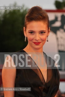 Italy, Venice - September 09th, 2009.66th VENICE INTERNATIONAL FILM FESTIVAL - RED CARPET FILM: IL GRANDE SOGNO. THE ACRESS JASMINE TRINCA.