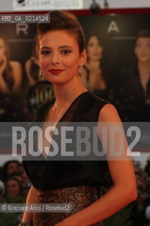 Italy, Venice - September 09th, 2009.66th VENICE INTERNATIONAL FILM FESTIVAL - RED CARPET FILM: IL GRANDE SOGNO. THE ACRESS JASMINE TRINCA.