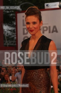 Italy, Venice - September 09th, 2009.66th VENICE INTERNATIONAL FILM FESTIVAL - RED CARPET FILM: IL GRANDE SOGNO. THE ACRESS JASMINE TRINCA.