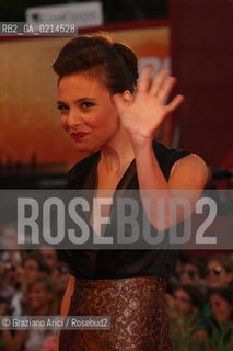 Italy, Venice - September 09th, 2009.66th VENICE INTERNATIONAL FILM FESTIVAL - RED CARPET FILM: IL GRANDE SOGNO. THE ACRESS JASMINE TRINCA.